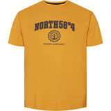 North 56°4 / North 56Denim North 56°4 Printed T-shirt T-shirt 0403 Harvest Gold