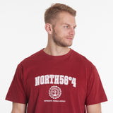 North 56°4 / North 56Denim North 56°4 Printed T-shirt TALL T-shirt 0340 Carmine